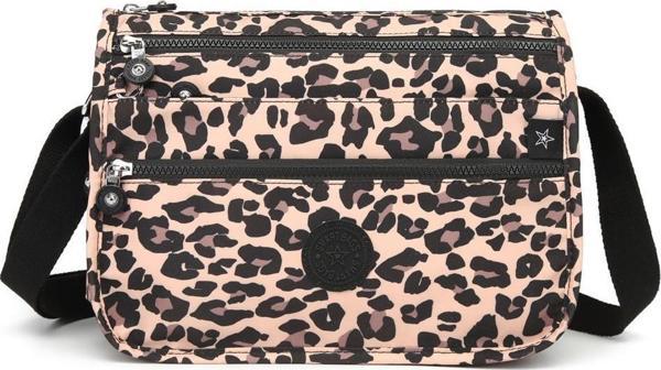Kadın Postacı Omuz Çantası Smart Bags 1128 Leopar - Image 1