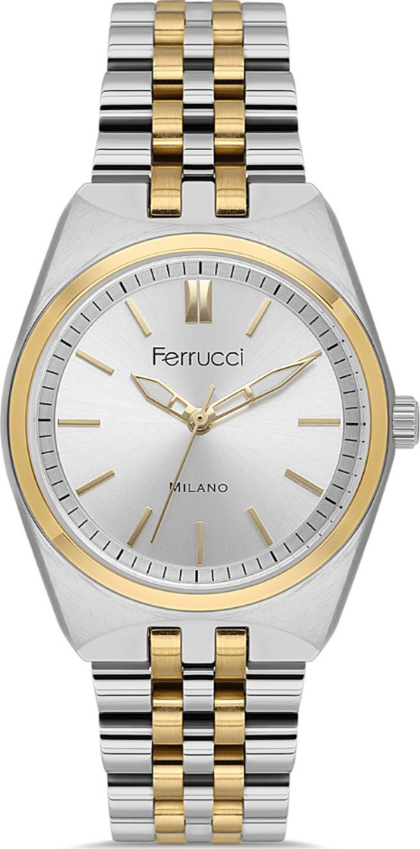 Ferrucci FER.03464M.03 Çelik Kordon Kadın Kol Saati - Image 1