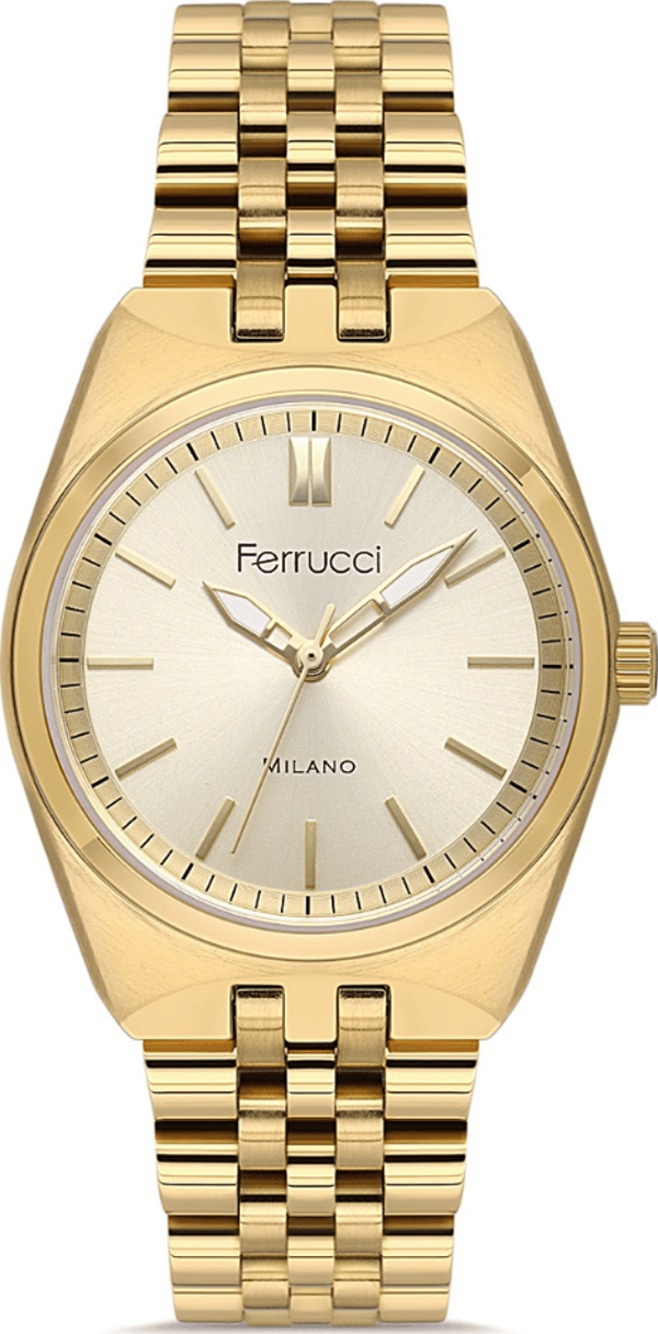 Ferrucci FER.03464M.05 Çelik Kordon Kadın Kol Saati - Image 1