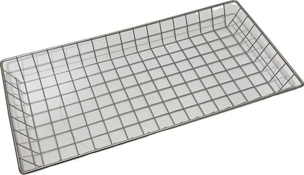 Paslanmaz Çelik Metal Sepet 49,5x25,5x4,5cm (1 Adet) - Image 1