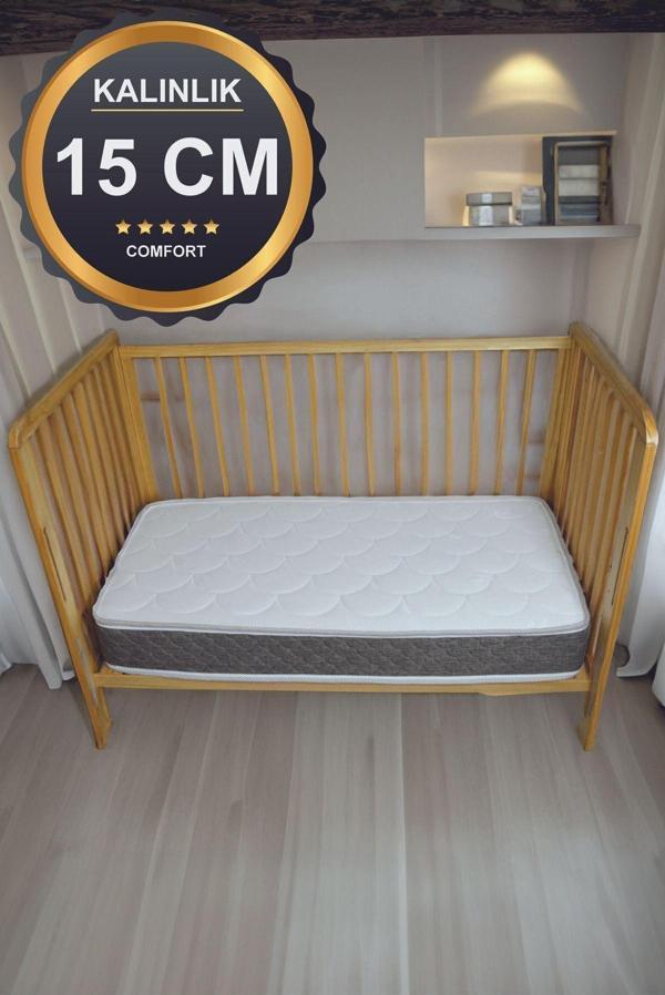 Buddy Cocuk Ve Bebek Yatak Sünger Lüx Bebek Yatağı Full Ortopedik Anne Yanı Park Yatak Tüm Ölçüler 15 - Image 1
