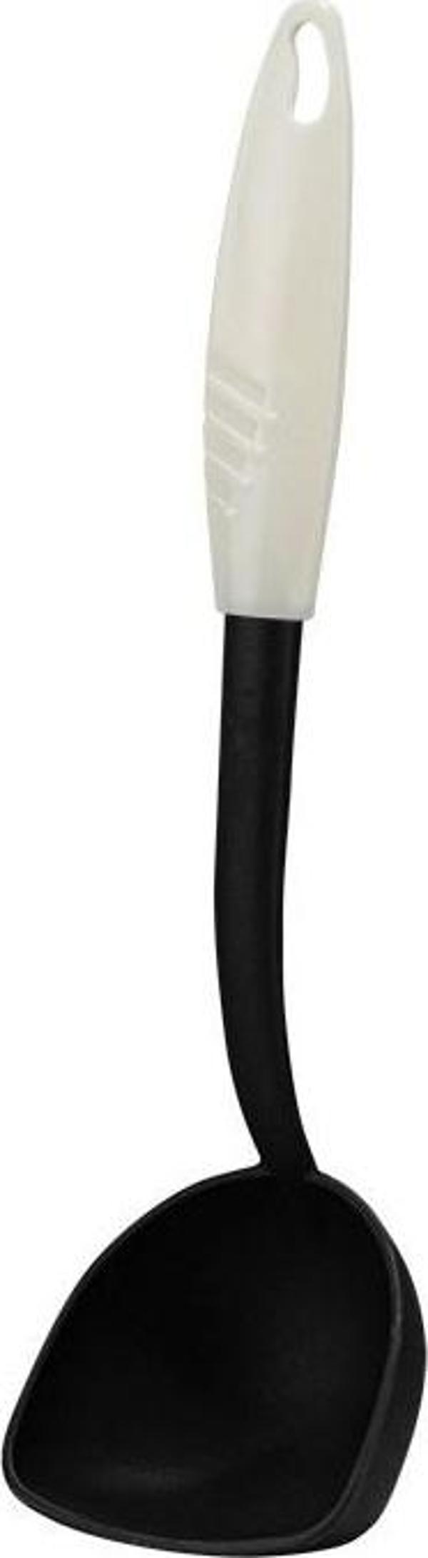 Qlüx İdeas Tepal Yapışmaz Kepçe Krem Saplı 30cm - Image 1