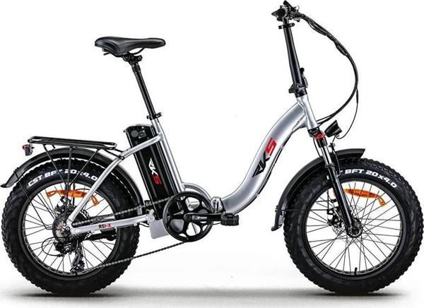RKS Rsı x Pro Elektrikli Katlanır Bisiklet Gri - Image 1