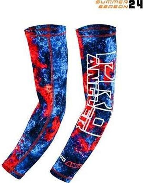 Fujin Pro Angler Arm Sleeve Kolluk Red Reef - Image 1