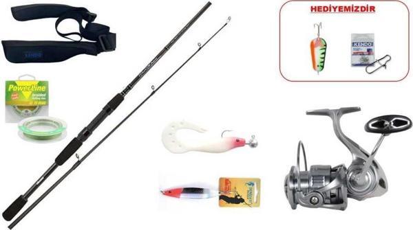 Okuma Wave Power 274 cm 7-30 gr & Ryujı Dıamond 4000M Spin Seti - Image 1