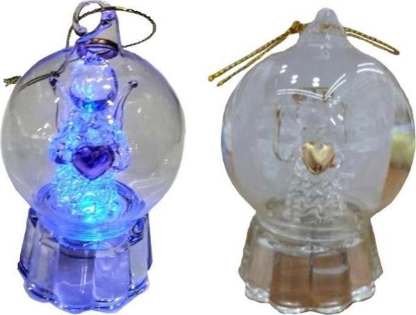 Büro Ev Hediyesi için Melek Temslı Işıklı Küre - Image 1