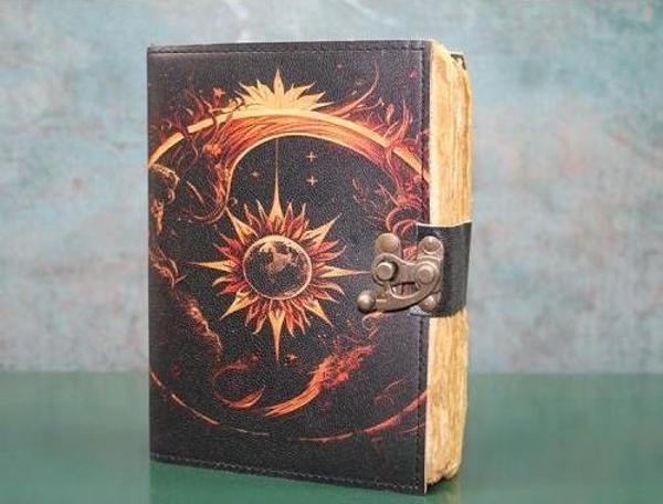 Büro Ev Ofis Hediyesi için Deri Tip Defter - Image 1