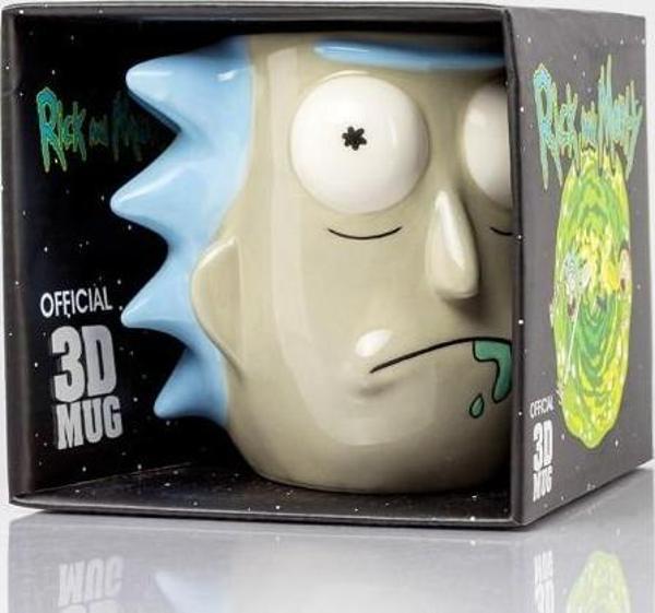 Büro Ev Ofis Hediyesi için RickyAndMorty Temalı Kupa Bardak - Image 1