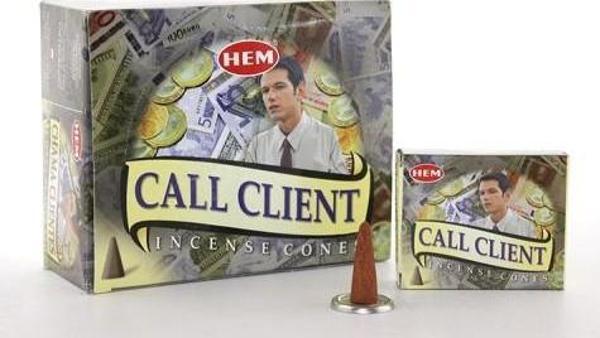 Büro Ev Ofis Kokusu için Call Clients Aromalı Konik Tütsü - Image 1
