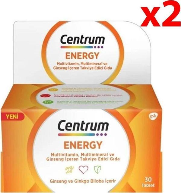 Centrum Energy 30 Tablet - 2 Adet - Image 1