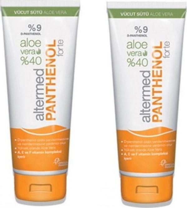 Altermed A, E Ve F Vitaminleri Içeren Aloe Veralı Vücut Sütü X2 Adet - Image 1