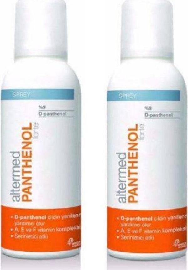 Altermed Yüksek Oranda D-Panthenol A, E Ve F Vitaminleri Içeren Nemlendirici Sprey 150 Ml X2 Adet - Image 1