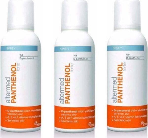 Altermed Yüksek Oranda D-Panthenol A, E Ve F Vitaminleri Içeren Nemlendirici Sprey 150 Ml X3 Adet - Image 1