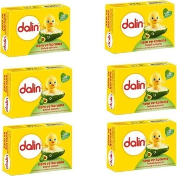 Dalin Avokadolu Nem Ve Koruma Bebek Banyo Sabunu 100G X 6 - Image 1