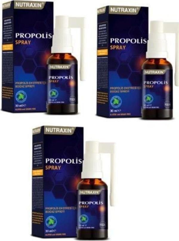 Nutraxin Propolis Sprey 30 Ml X 3 - Image 1