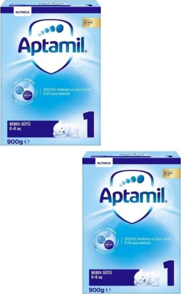 Aptamil Pronutra 1 Bebek Sütü 900 Gr X 2 Adet -Kofre - Image 1