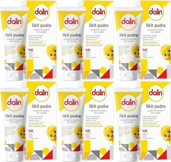 Dalin Likid Pudra 100Gr (Pudra Ve Losyon Bir Arada) (6 Lı Set) - Image 1