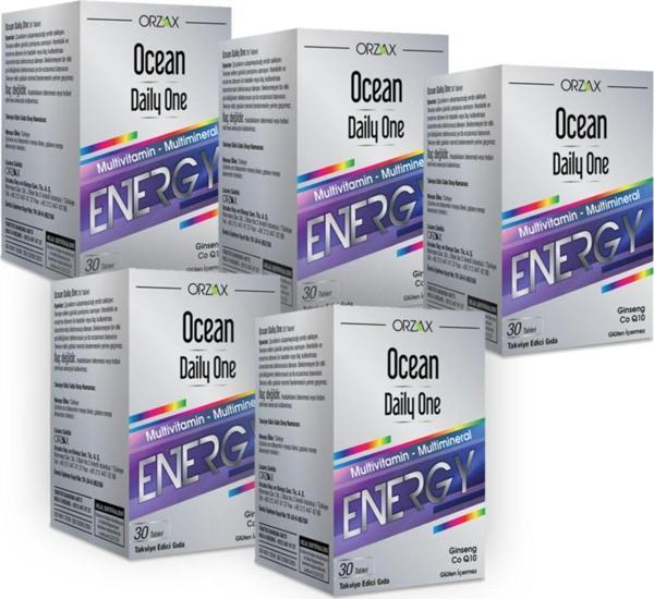 Ocean Daily One Energy 30 Tablet X 5 Adet - Image 1