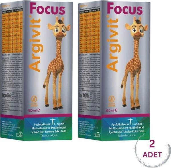 Argivit Focus 150 Ml 2 Adet - Image 1