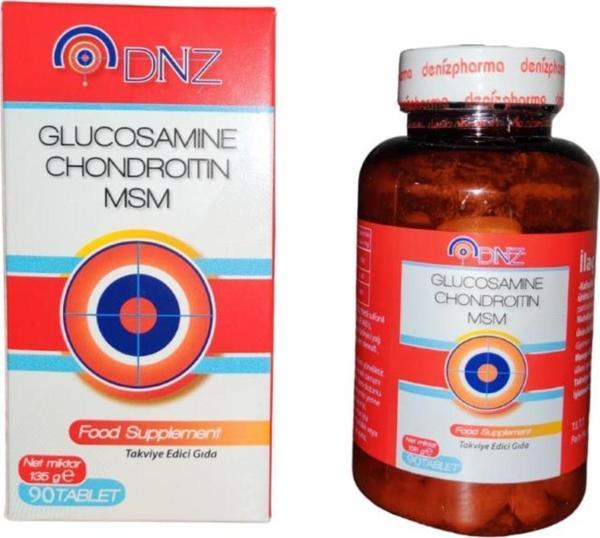 Denizpharma Dnz Glucosamine Chondroitin Msm 90 Tablet - Image 1