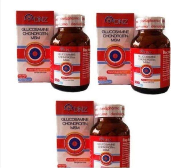 Denizpharma Dnz Glucosamine Chondroitin Msm 90 Tablet 3 Adet - Image 1