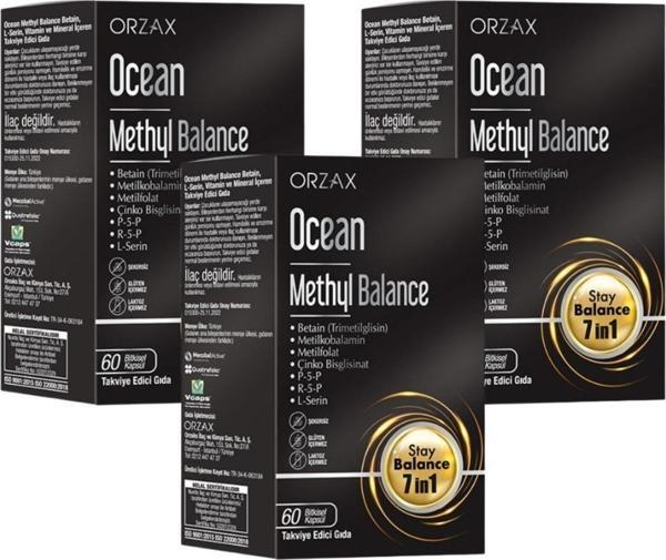 Ocean Methyl Balance 60 Kapsül 3 Adet - Image 1