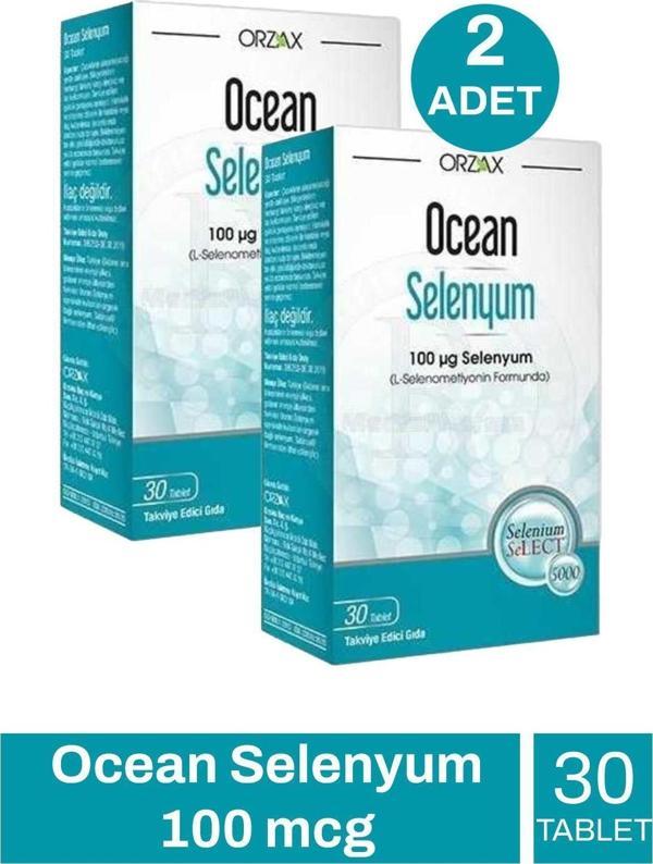 Ocean Selenyum 100 Mcg 30 Tablet 2 Adet - Image 1