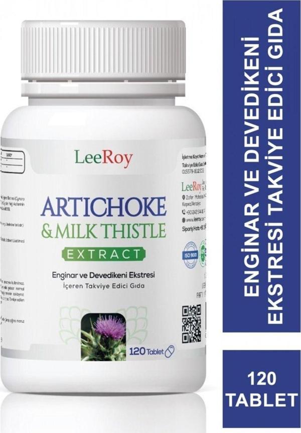 Leeroy Artichoke & Milk Thistle 120 Tablet - Image 1