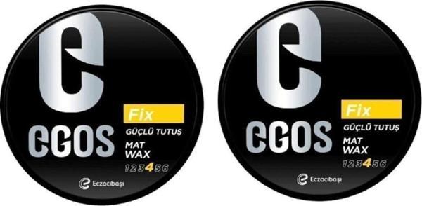 Egos Wax Fix Güçlü Tutuş Mat Görünüm Süper Wax 100 /Ml X 2 Adet ...._847 - Image 1