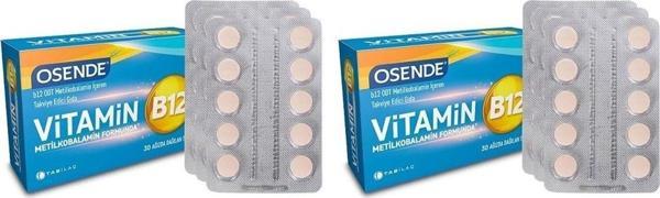 Osende Vitamin B12 Metilkobalamin 30 Tablet - Image 1