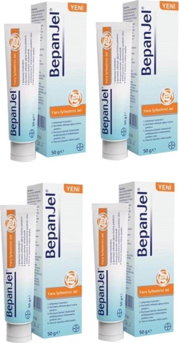 Bepanthol Bepanjel Yara Iyileştirici Jel 50 Gr X4 Adet - Image 1