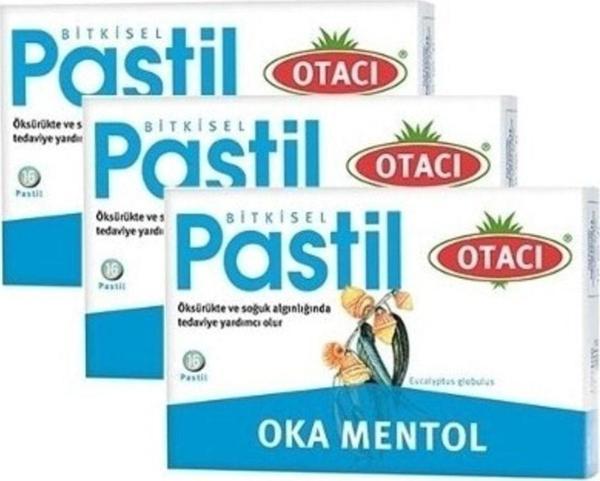 Otacı Pastil Oka Mentol X 3Adet - Image 1