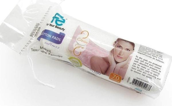 Fe Makyaj Pamuğu Disk 70Li 3Lü, 3 Adet - Image 1