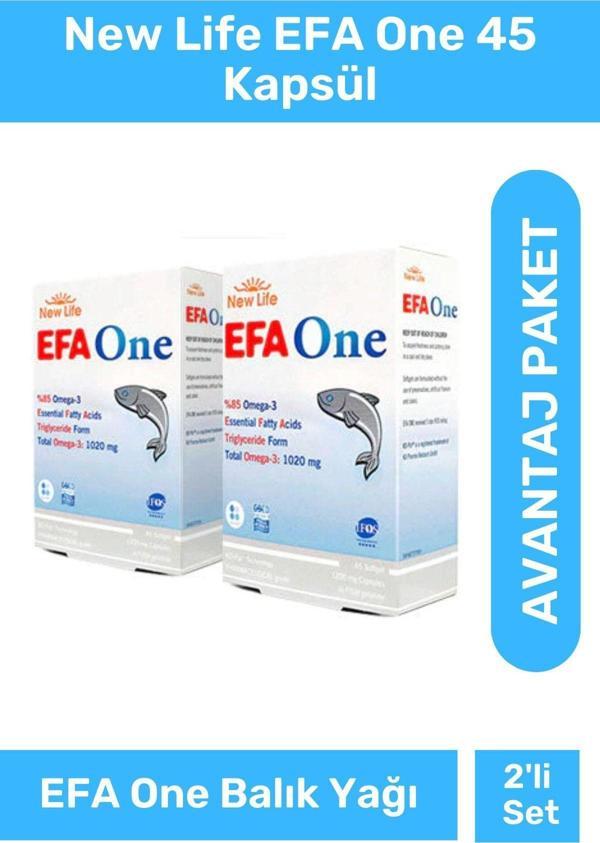 New Life Efa One 45 Kapsül 2'Li Paket - Image 1