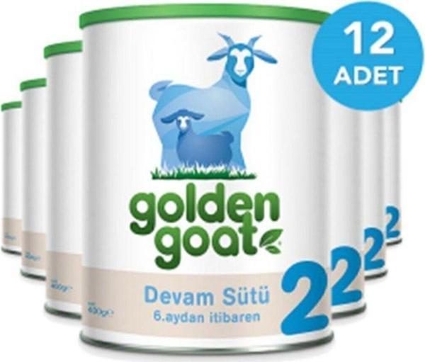 Golden Goat 2 Keçi Sütü Bazlı Mama 12 Adet - Image 1