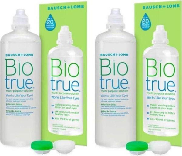 Biotrue Bıo True 300 Ml 2 Adet Lens Solüsyonu Skt:09/2024 - Image 1
