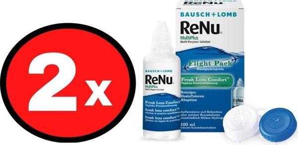 Renu Multiplus Çok Amaçlı Solu?Syon 100 Ml 2 Adet - Image 1