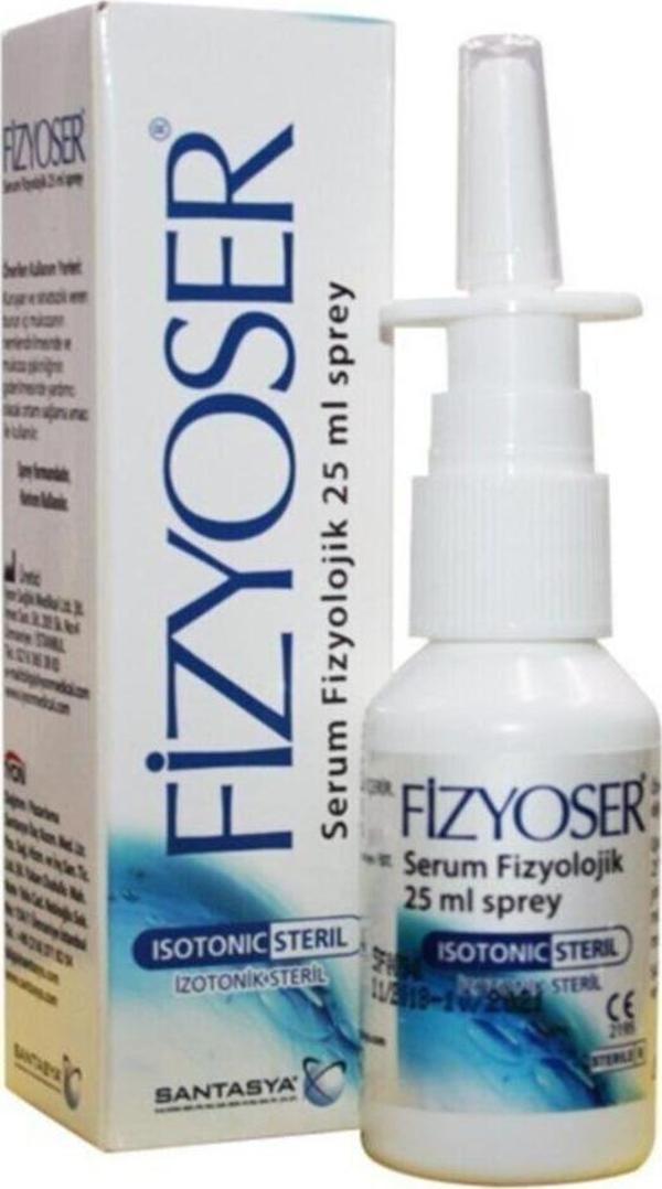 Santasya Fizyoser Serum Fizyolojik 25 Ml Sprey - Image 1