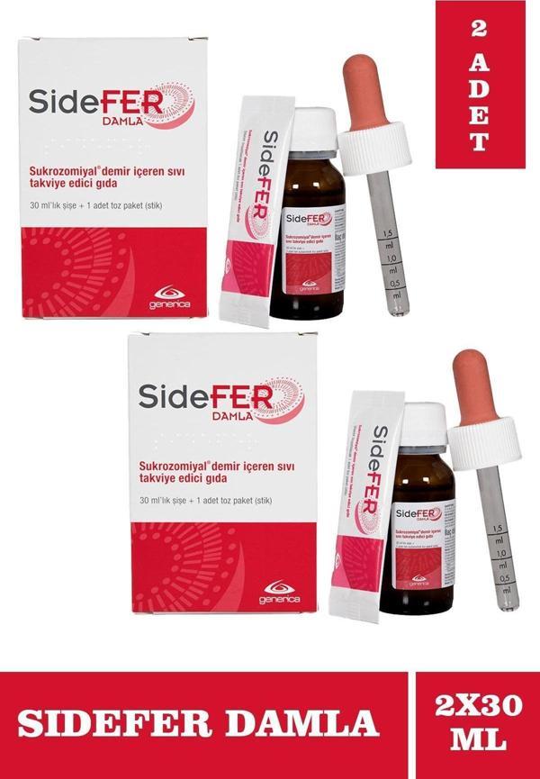 Sidefer Damla 30 Ml 2 Adet - Image 1
