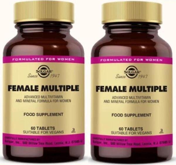 Solgar Female Multiple 60 Tablet 2 Adet - Image 1