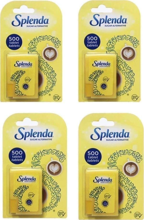 Splenda 500 Tatlandırıcı Tablet 4 Kutu - Image 1