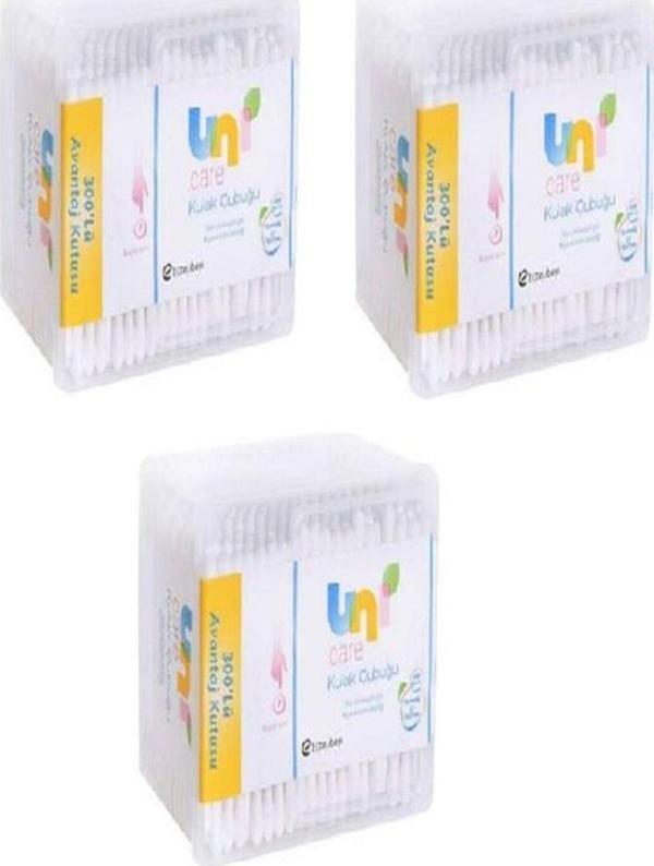 Uni Baby Uni Care Kulak Çubuğu 300'Lü X 3Adet - Image 1
