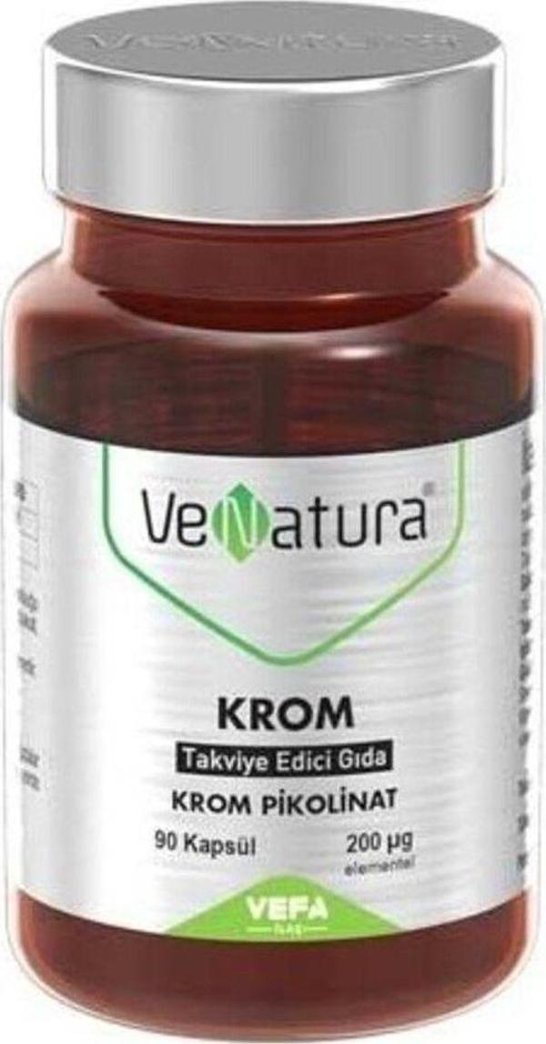 Venatura Krom Takviye Edici Gida Krom Pikolinat 90 Kapsül - Image 1