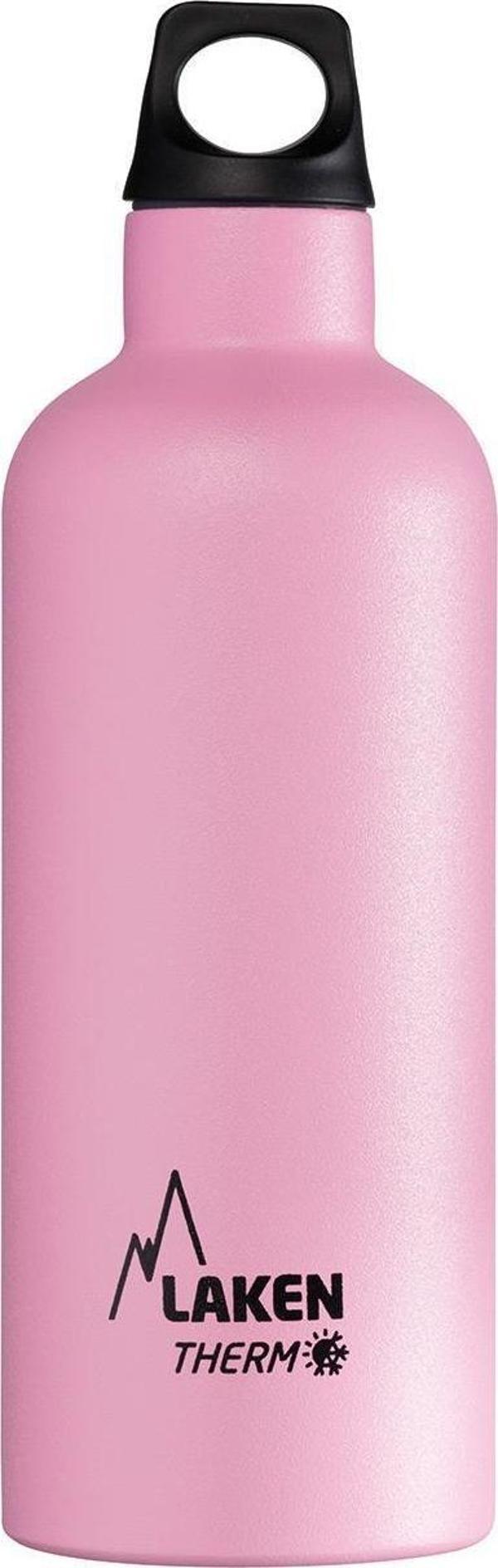 Laken Çelik 18/8 Futura Termos Şişe 0,50L - Pembe LKTE5P - Image 1