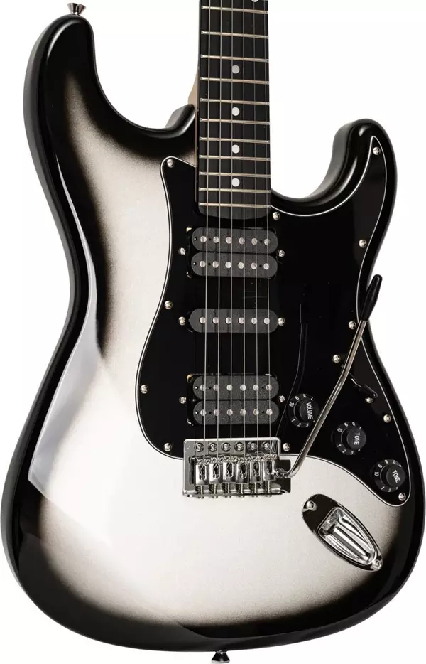 New Orleans NHS9720 Gray HSH Manyetikli Elektro Gitar - Image 1