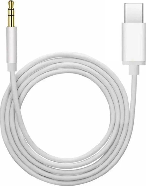 iPhone 15-15 PLUS-15 PRO- 15 PRO MAX Uyumlu AUX Kablo Ses Dönüştürücüsü Type-C Çeviricisi - Image 1