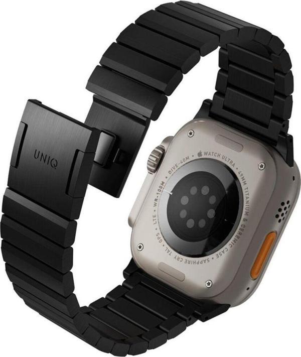 Apple Watch Ultra 49mm Kordon Strova Mag Serisi Paslanmaz Çelik Ayarlanabilir Manyetik Toka - Image 1