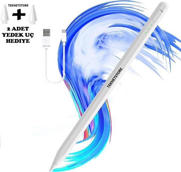 Ipad Pro 11 İnç 2024 Uyumlu Avuç İçi Red Dokunmatik Kalem Elinizi Algılamayan Teknoloji - Image 1
