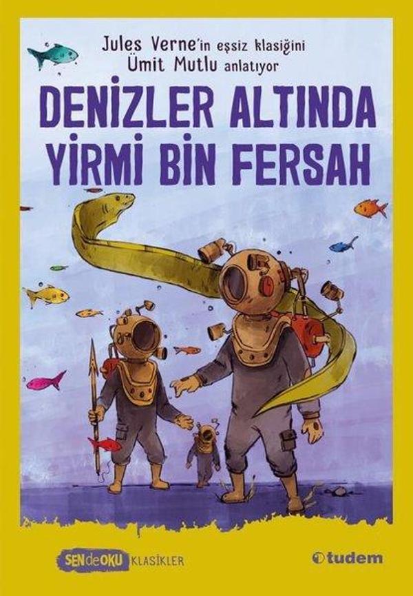 Denizler Altında Yirmi Bin Fersah - Sen de Oku Klasikler - Tudem Yayınları - Image 1