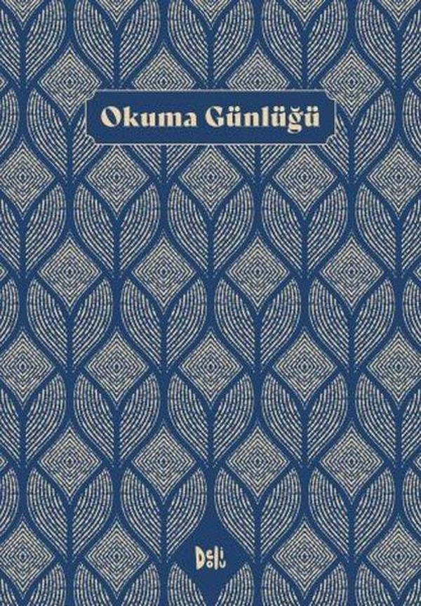Okuma Günlüğü - Motifli Kapak - DeliDolu - Image 1